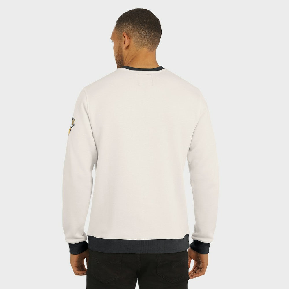 Pittsburgh Penguins Darius Rucker Collection by Fanatics Colorblock Pullover Sweatshirt - Cream - NHL 202831249
