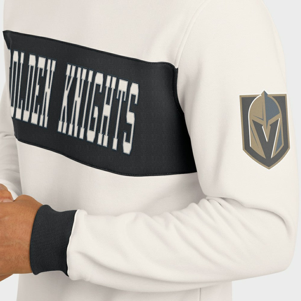 Vegas Golden Knights Darius Rucker Collection by Fanatics Colorblock Pullover Sweatshirt - Cream - NHL 202831253