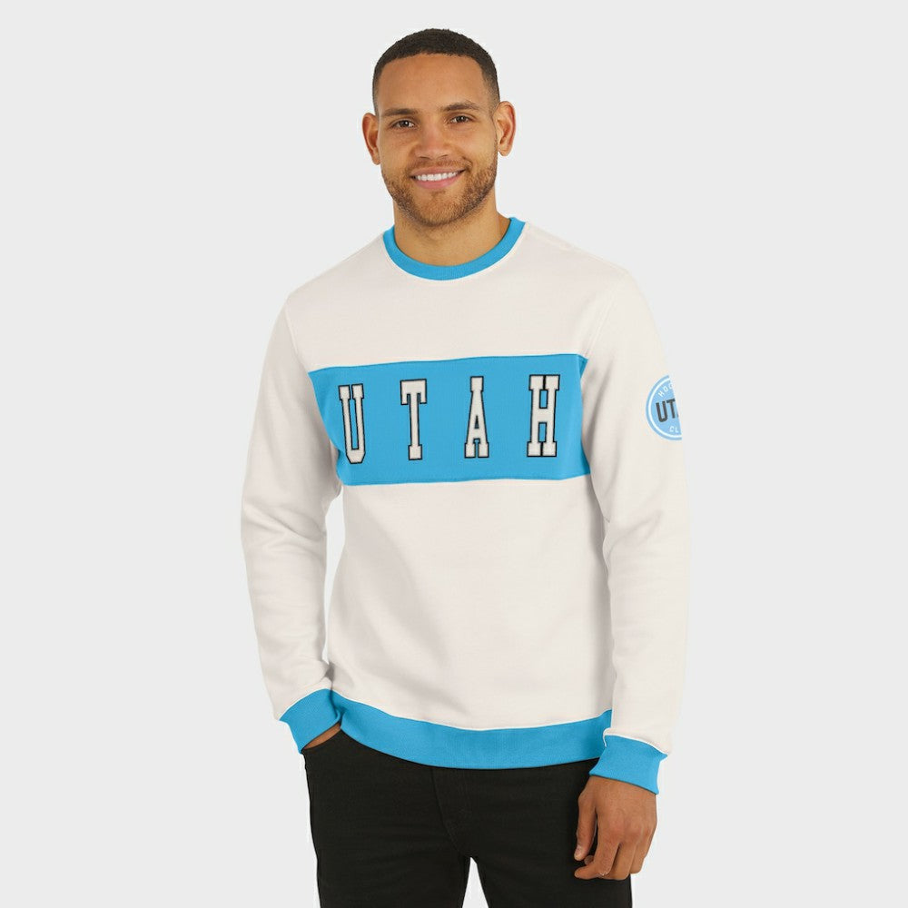 Utah Hockey Club Darius Rucker Collection by Fanatics Colorblock Pullover Sweatshirt - Cream - NHL 202831255