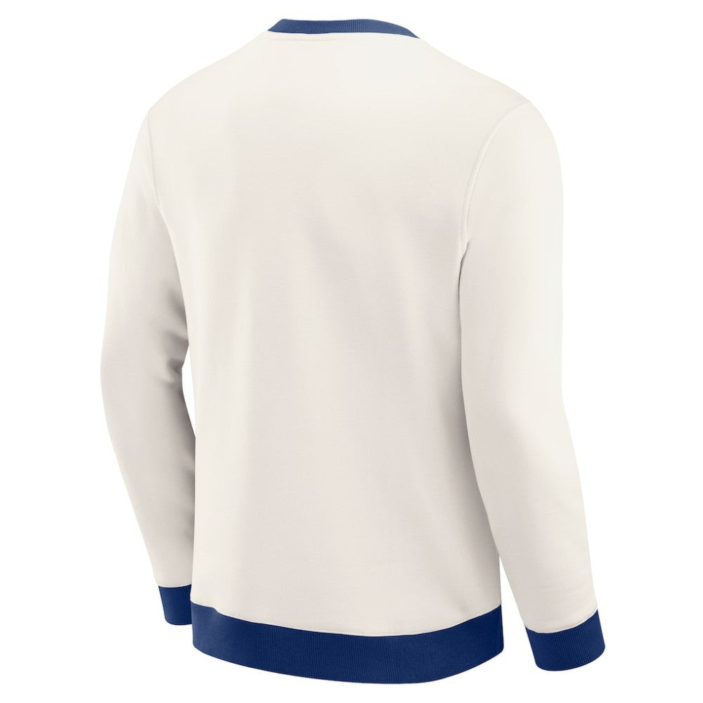 Toronto Maple Leafs Darius Rucker Collection by Fanatics Colorblock Pullover Sweatshirt - Cream - NHL 202831256