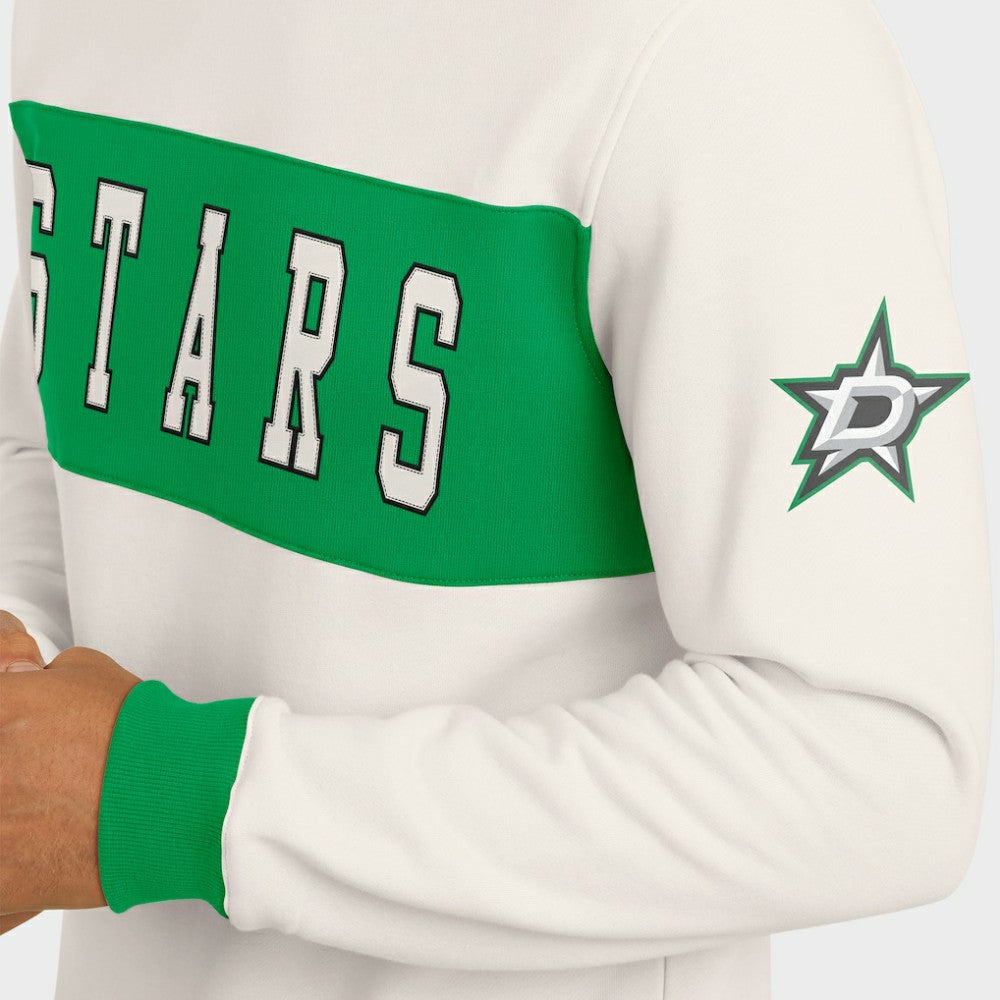 Dallas Stars Darius Rucker Collection by Fanatics Colorblock Pullover Sweatshirt - Cream - NHL 202831260
