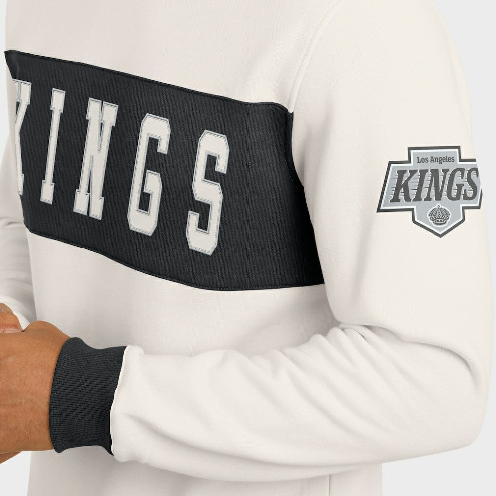 Los Angeles Kings Darius Rucker Collection by Fanatics Colorblock Pullover Sweatshirt - Cream - NHL 202831262