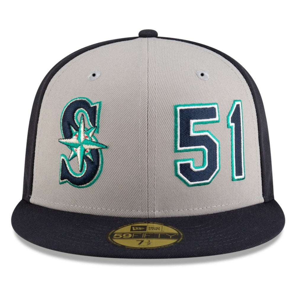 Ichiro Suzuki Seattle Mariners New Era 2025 Baseball Hall of Fame 59FIFTY Fitted Hat - Navy/Gray - New Era Lifestyle