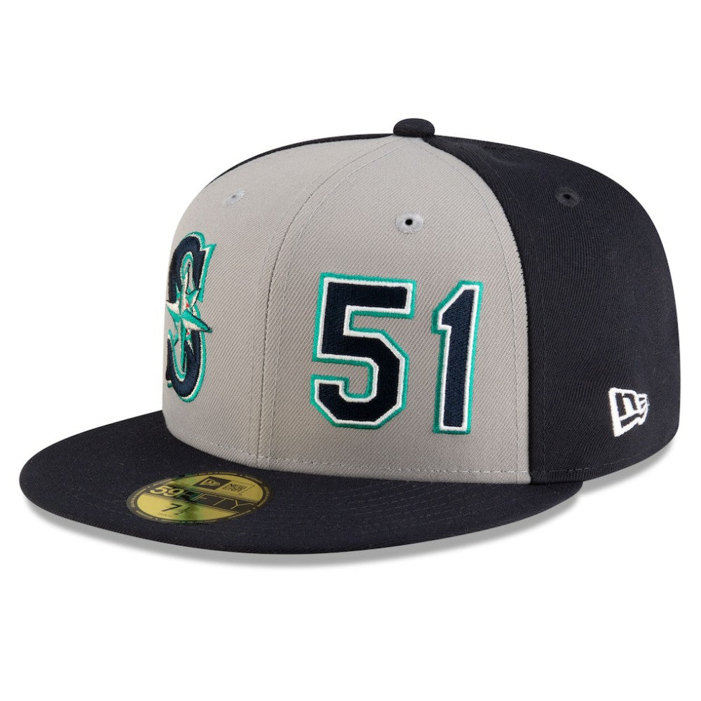 Ichiro Suzuki Seattle Mariners New Era 2025 Baseball Hall of Fame 59FIFTY Fitted Hat - Navy/Gray - New Era Lifestyle