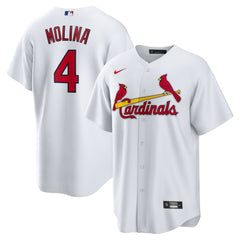 Yadier Molina St. Louis Cardinals Nike Home Replica Retired Player Jersey - White - Nike Online