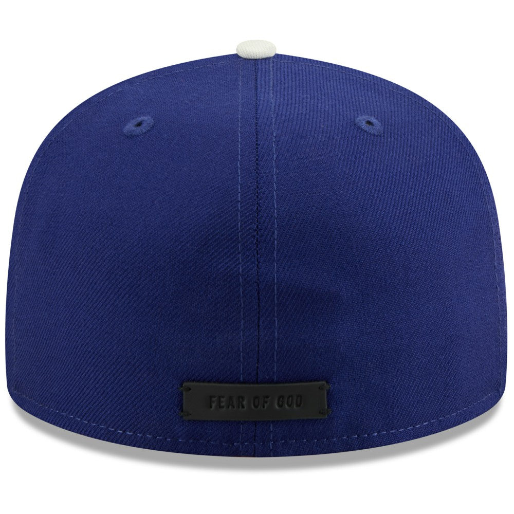 Los Angeles Dodgers New Era x Fear of God 2024 World Series 59FIFTY Fitted Hat - Royal - New Era on Sale