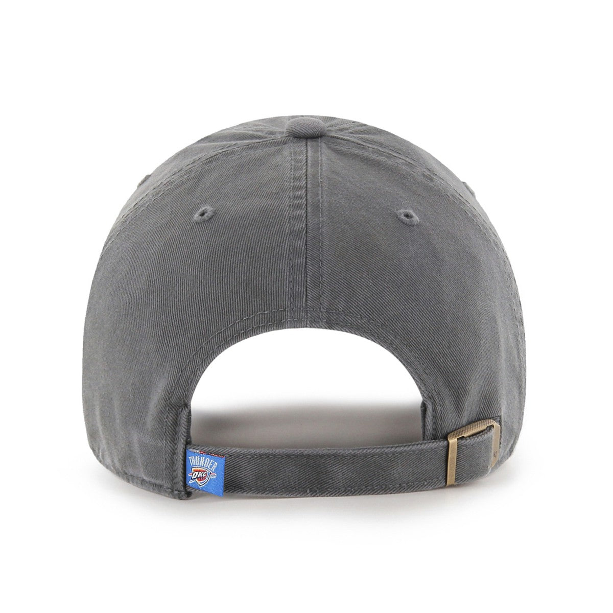 Oklahoma City Thunder '47 Core Logo Clean Up Adjustable Hat Charcoal | 47 brand online