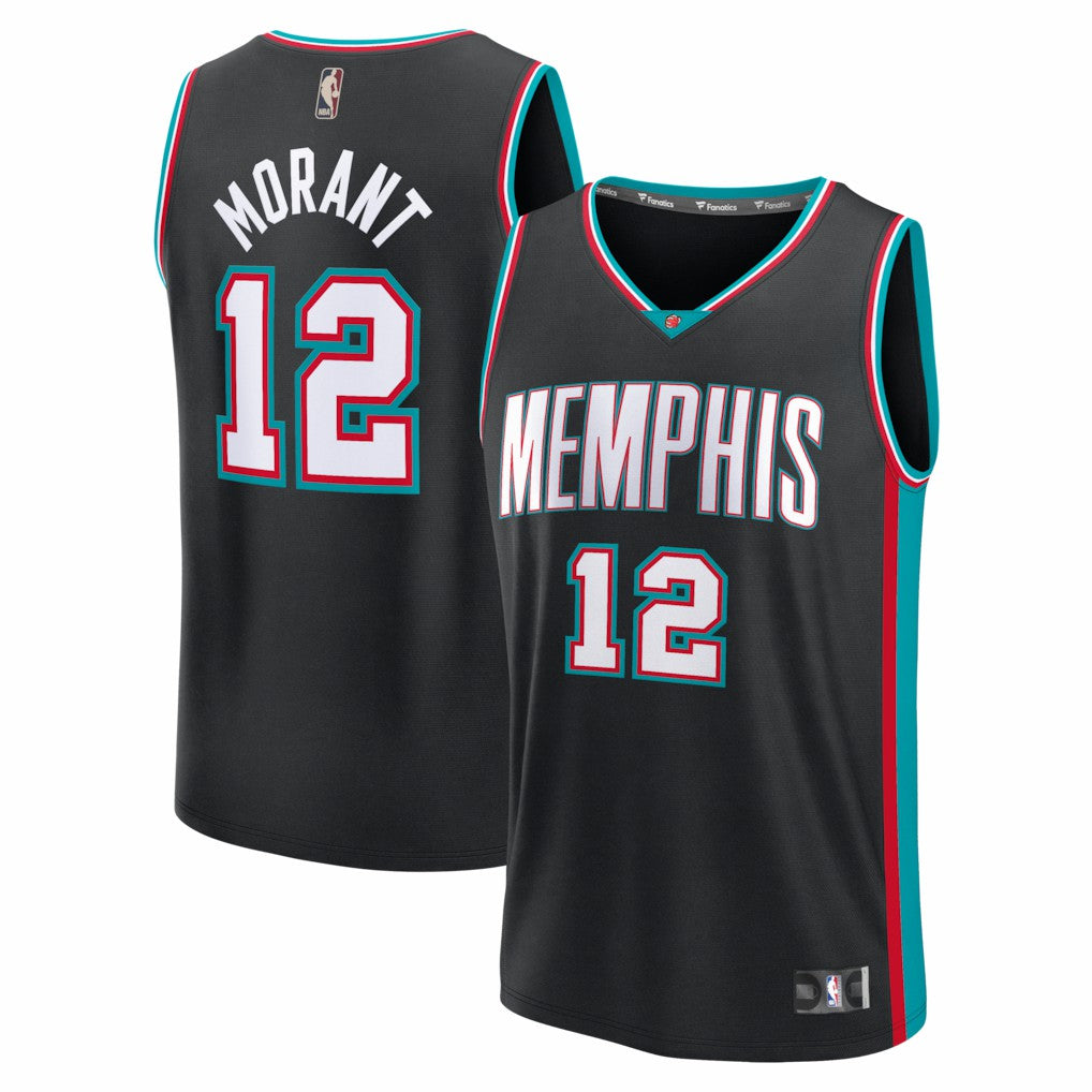 Ja Morant Memphis Grizzlies Fastbreak Jersey Classic Edition Black | Fanatics online
