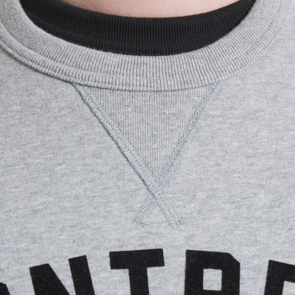 Montreal Canadiens Todd Snyder by Fanatics Relaxed Canadian Fleece Crew - Athletic Heather Gray - NHL 202846092