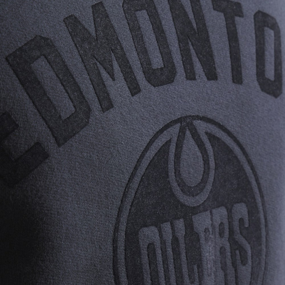 Edmonton Oilers Todd Snyder by Fanatics Relaxed Canadian Fleece Crew - Black - NHL 202846095