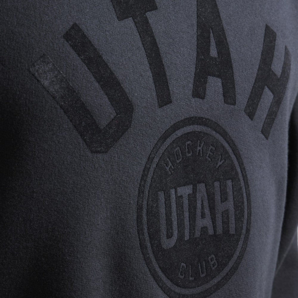 Utah Mammoth Todd Snyder by Fanatics Relaxed Canadian Fleece Crew - Black - NHL 202846096