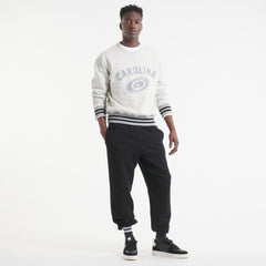 Carolina Hurricanes Todd Snyder by Fanatics Relaxed Canadian Fleece Crew - Heather Gray - NHL 202846098