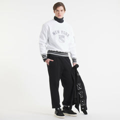 New York Rangers Todd Snyder by Fanatics Relaxed Canadian Fleece Crew - White - NHL 202846099