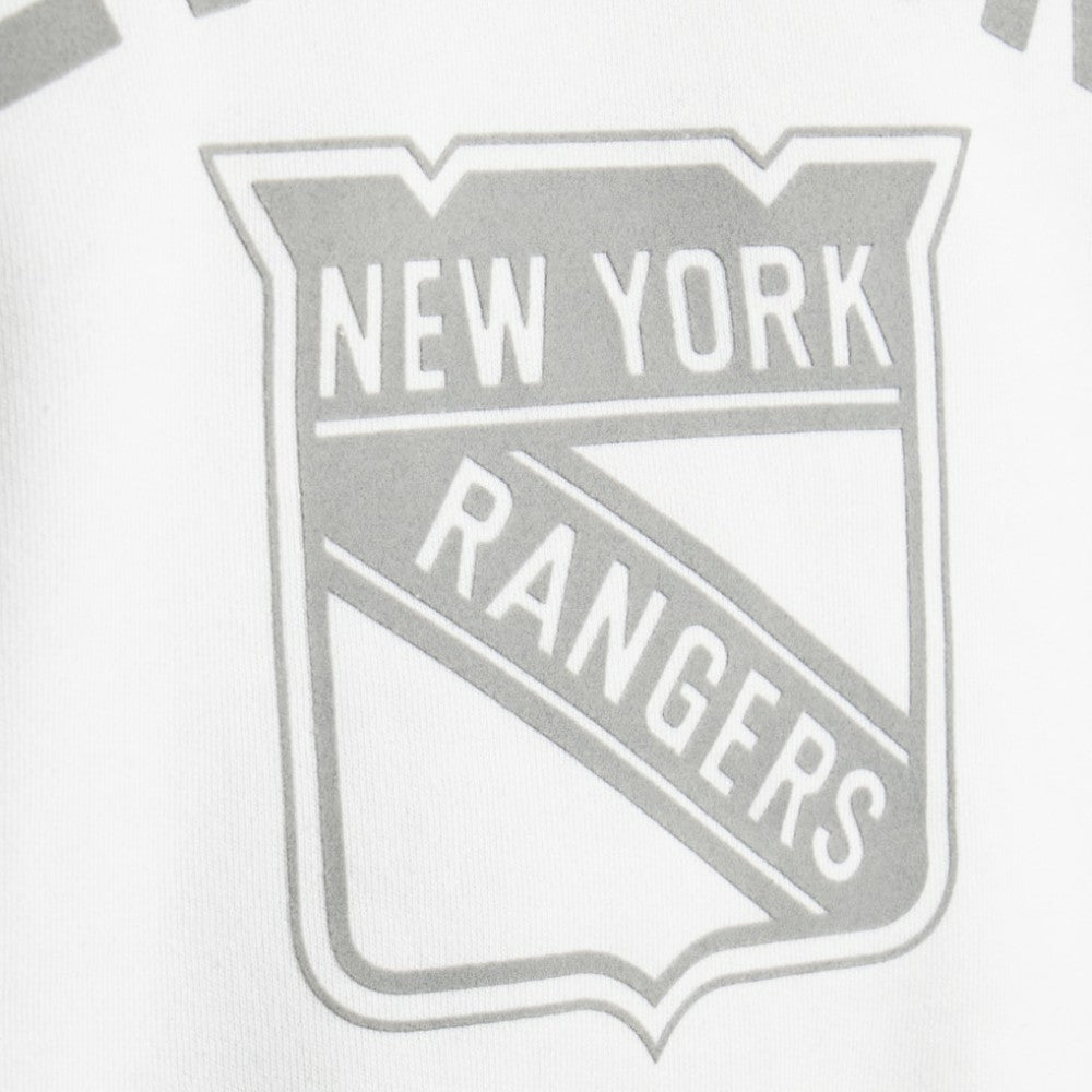 New York Rangers Todd Snyder by Fanatics Relaxed Canadian Fleece Crew - White - NHL 202846099