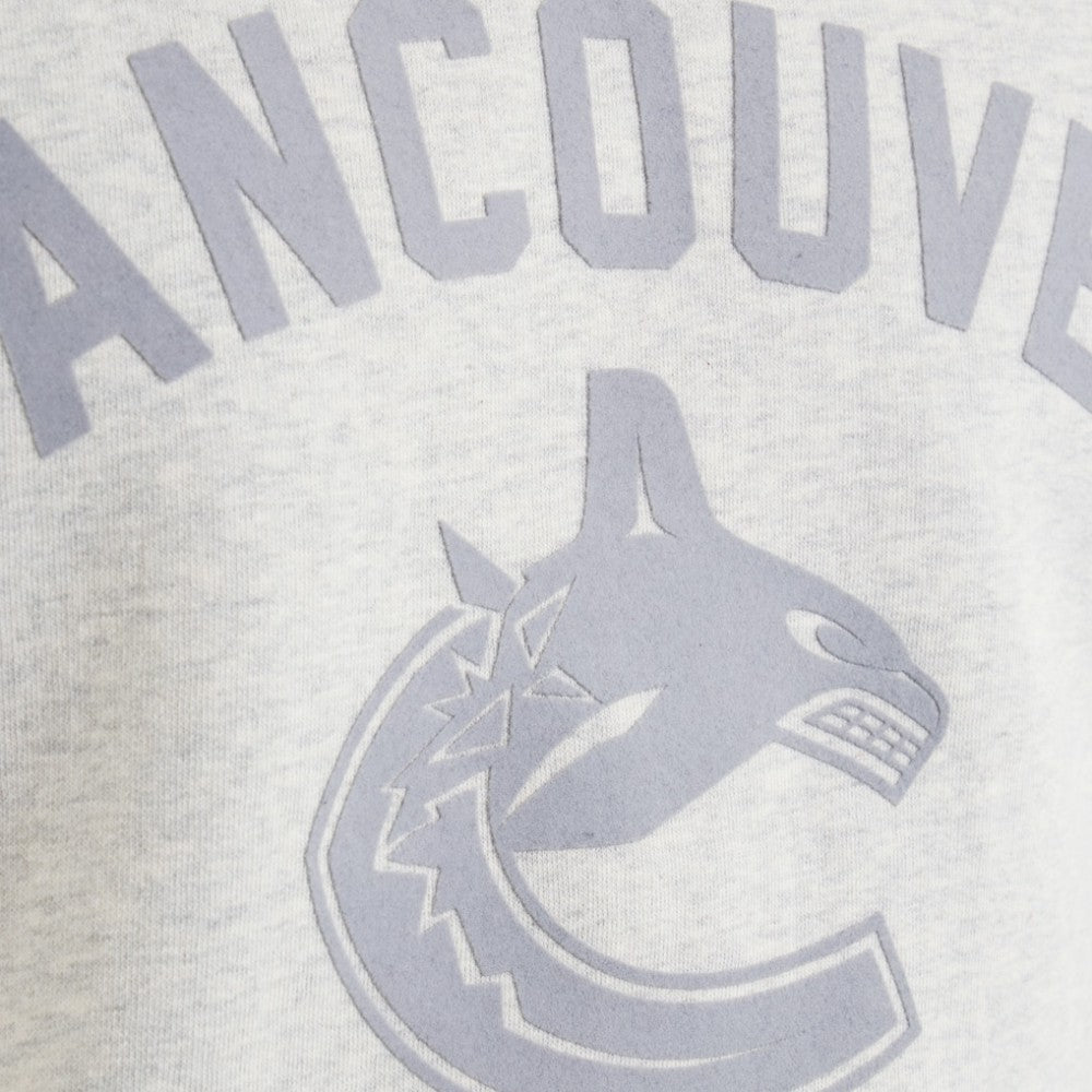 Vancouver Canucks Todd Snyder by Fanatics Relaxed Canadian Fleece Crew - Heather Gray - NHL 202846100