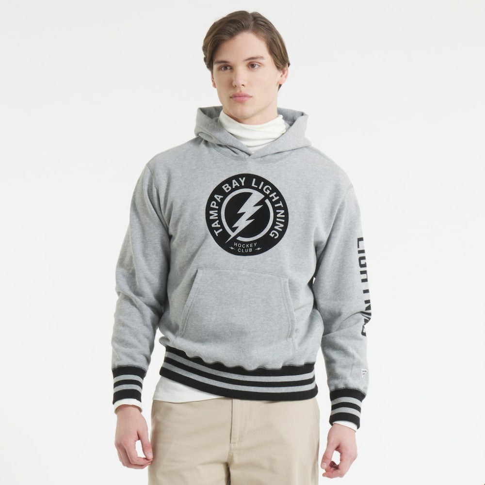 Tampa Bay Lightning Todd Snyder by Fanatics Relaxed Canadian Fleece Hoodie - Athletic Heather Gray - NHL 202846101