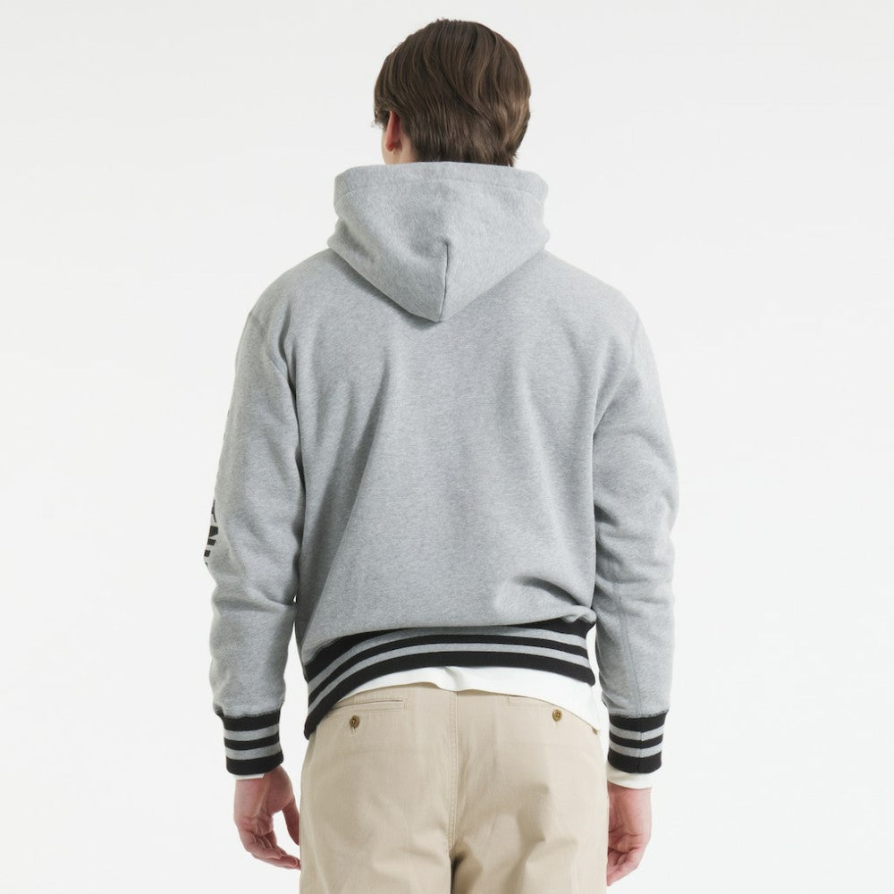 Tampa Bay Lightning Todd Snyder by Fanatics Relaxed Canadian Fleece Hoodie - Athletic Heather Gray - NHL 202846101