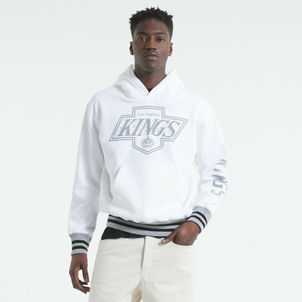 Los Angeles Kings Todd Snyder by Fanatics Relaxed Canadian Fleece Hoodie - White - NHL 202846102