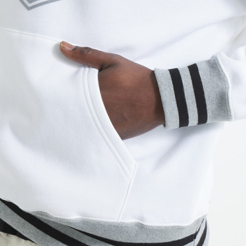 Los Angeles Kings Todd Snyder by Fanatics Relaxed Canadian Fleece Hoodie - White - NHL 202846102