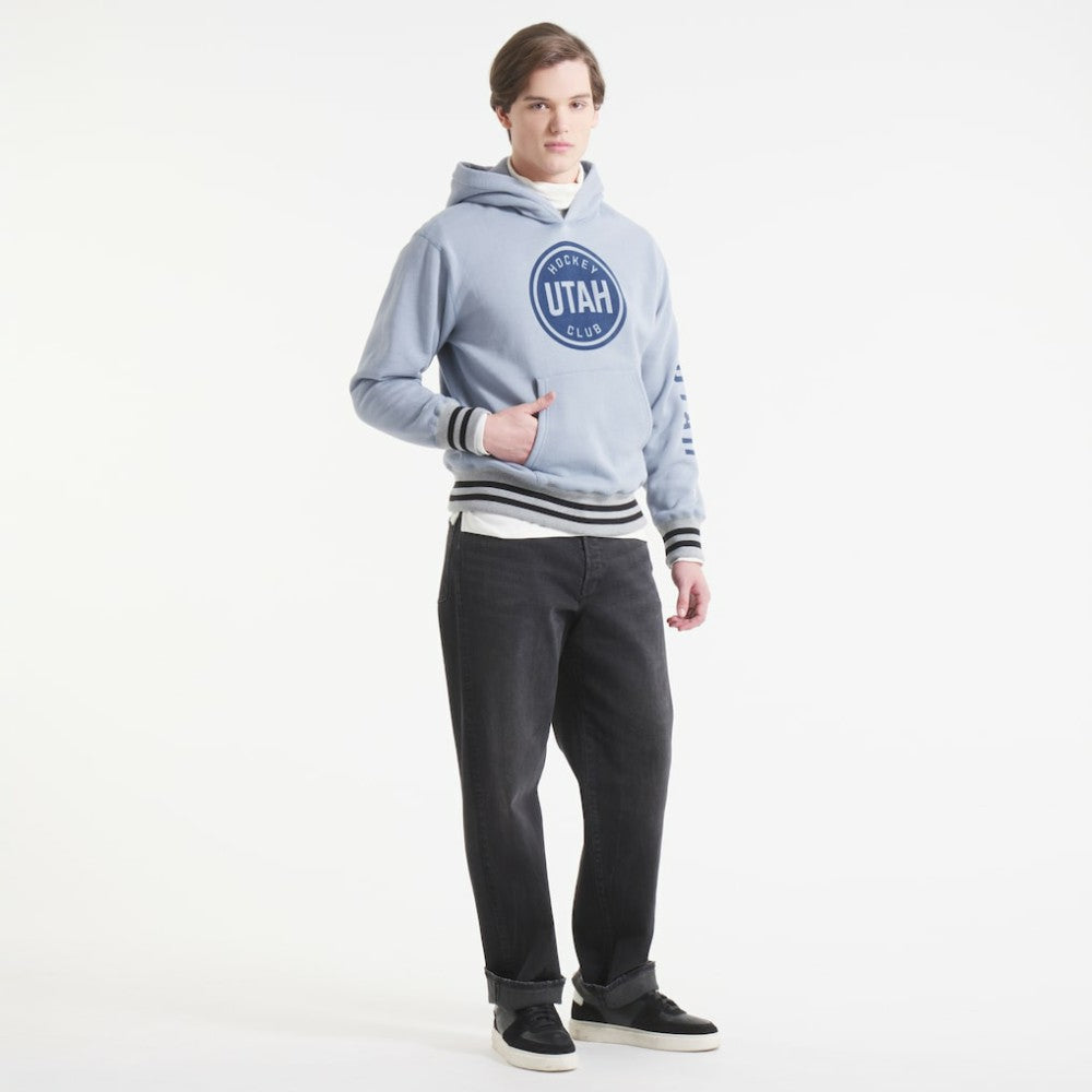 Utah Mammoth Todd Snyder by Fanatics Relaxed Canadian Fleece Hoodie - Gray - NHL 202846103