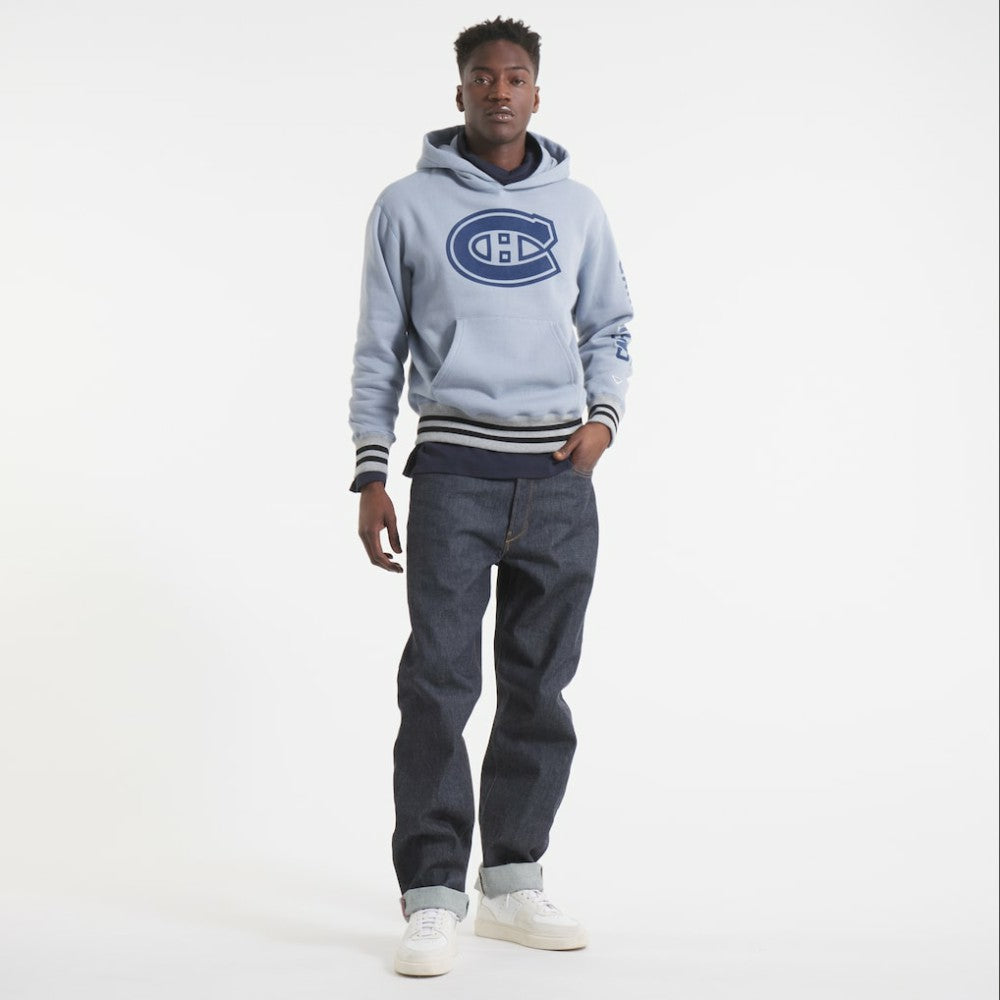 Montreal Canadiens Todd Snyder by Fanatics Relaxed Canadian Fleece Hoodie - Gray - NHL 202846104