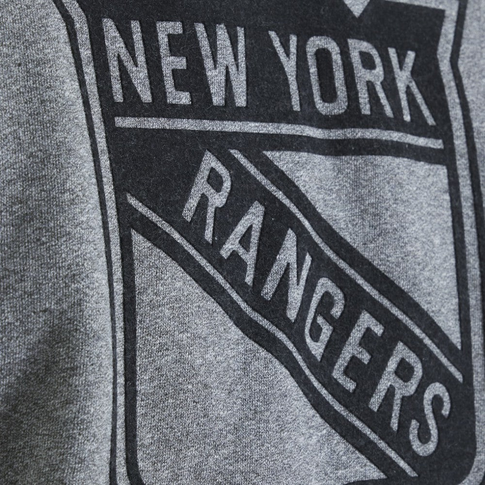 New York Rangers Todd Snyder by Fanatics Relaxed Canadian Fleece Hoodie - Dark Heather Gray - NHL 202846110