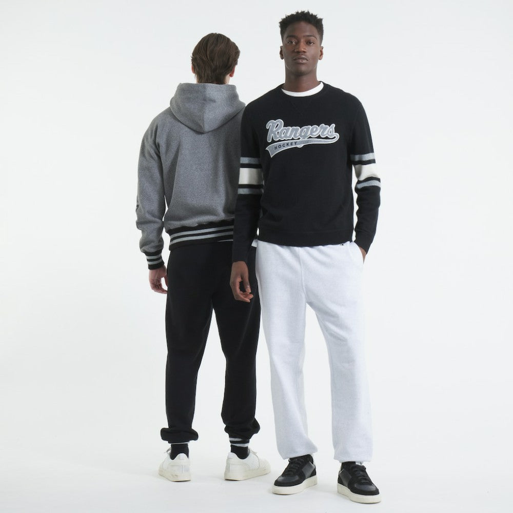 New York Rangers Todd Snyder by Fanatics Cashmere Crew Sweater - Black - NHL 202846112