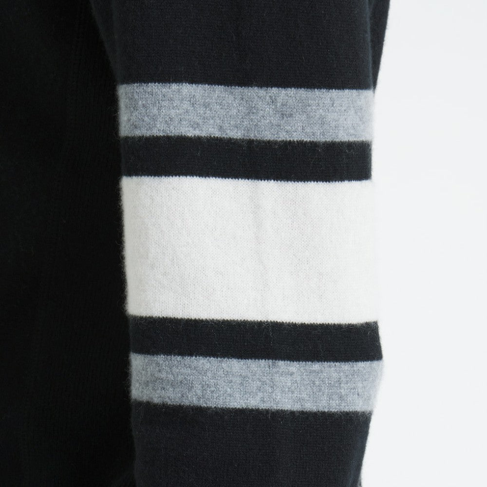 New York Rangers Todd Snyder by Fanatics Cashmere Crew Sweater - Black - NHL 202846112