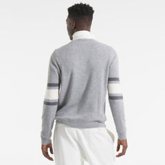 Toronto Maple Leafs Todd Snyder by Fanatics Cashmere Crew Sweater - Athletic Heather Gray - NHL 202846113