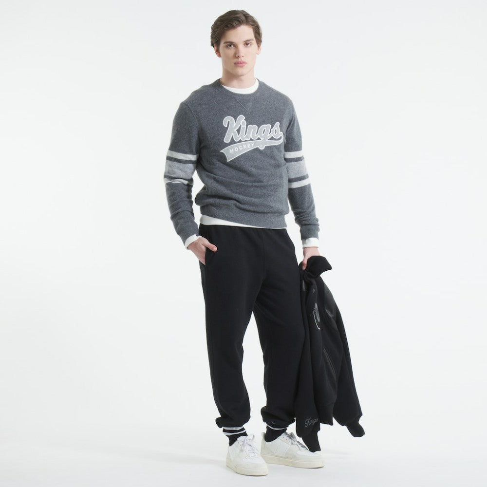 Los Angeles Kings Todd Snyder by Fanatics Cashmere Crew Sweater - Heather Gray - NHL 202846114