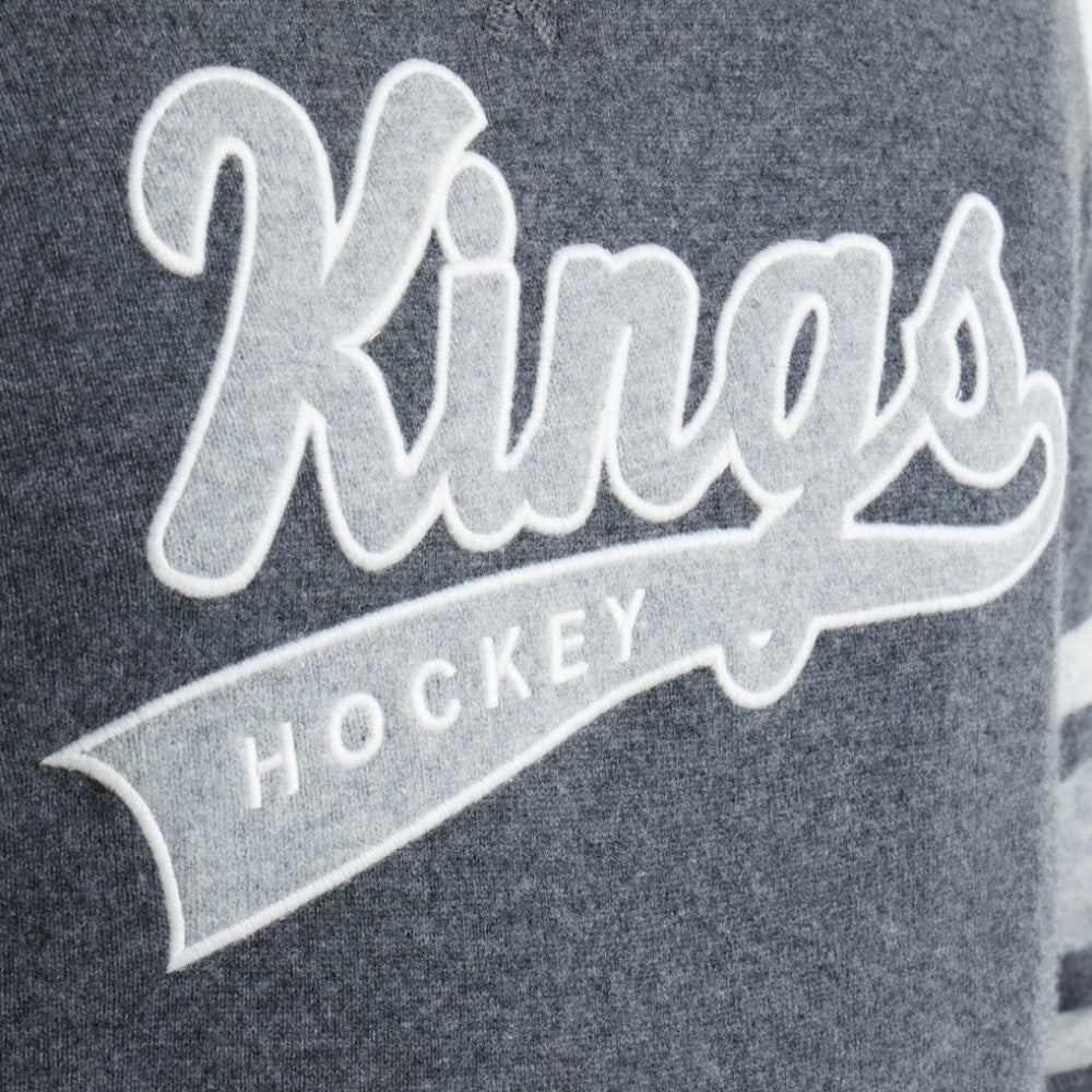 Los Angeles Kings Todd Snyder by Fanatics Cashmere Crew Sweater - Heather Gray - NHL 202846114