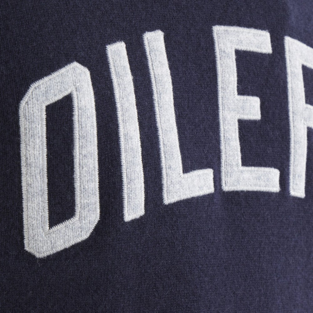Edmonton Oilers Todd Snyder by Fanatics Cashmere Hooded Sweater - Navy - NHL 202846115