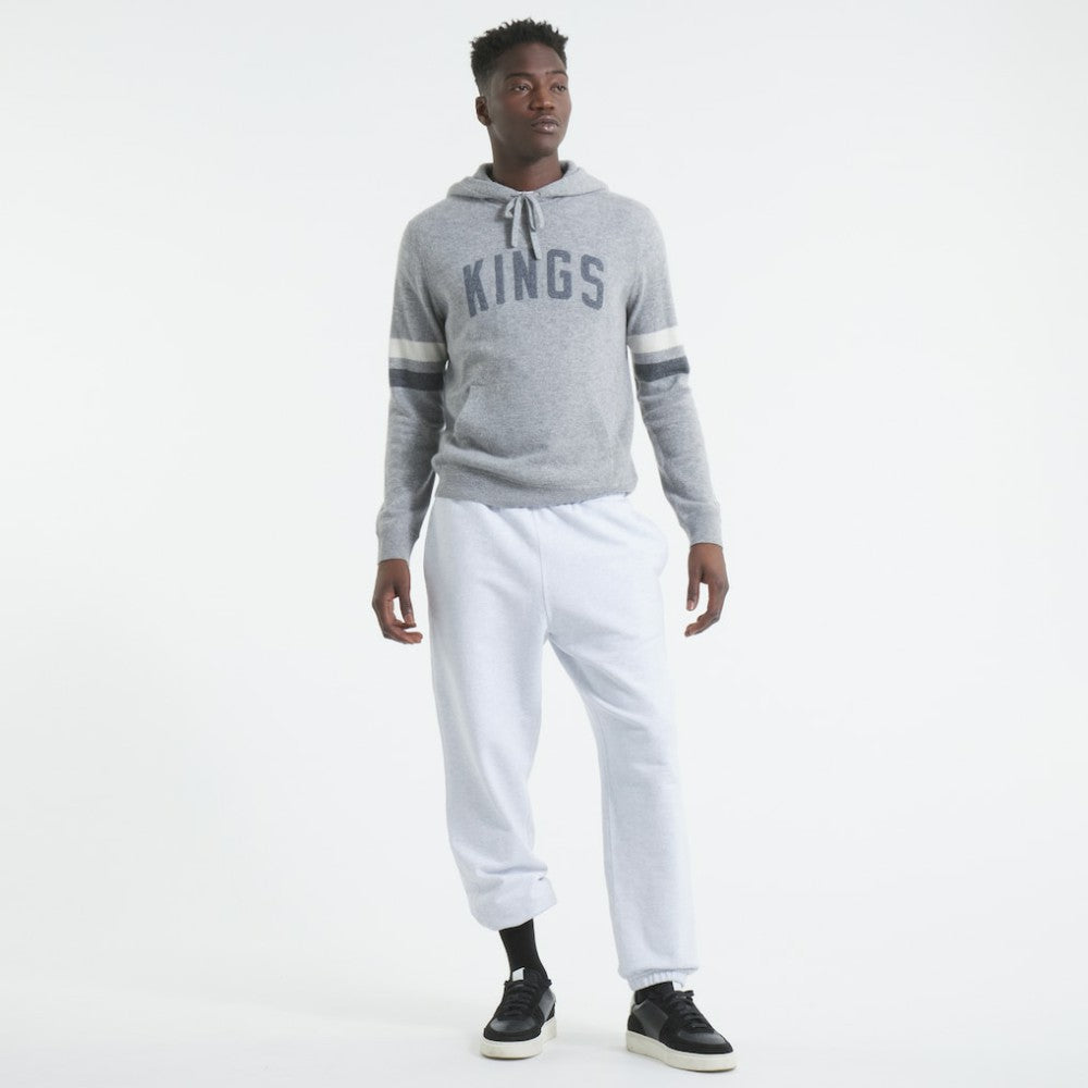 Los Angeles Kings Todd Snyder by Fanatics Cashmere Hooded Sweater - Athletic Heather Gray - NHL 202846116