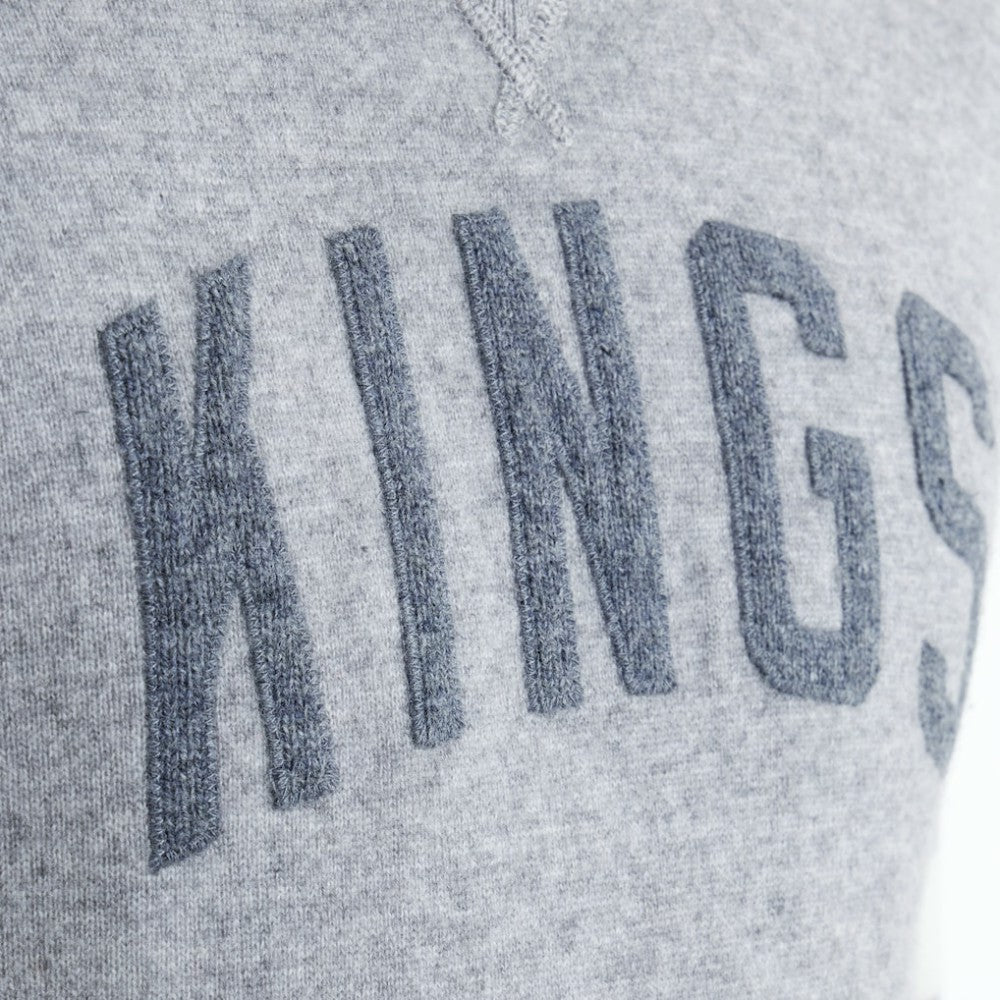 Los Angeles Kings Todd Snyder by Fanatics Cashmere Hooded Sweater - Athletic Heather Gray - NHL 202846116