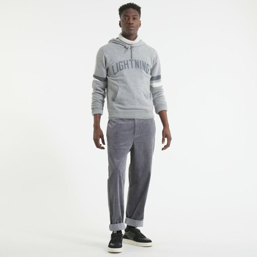 Tampa Bay Lightning Todd Snyder by Fanatics Cashmere Hooded Sweater - Athletic Heather Gray - NHL 202846117