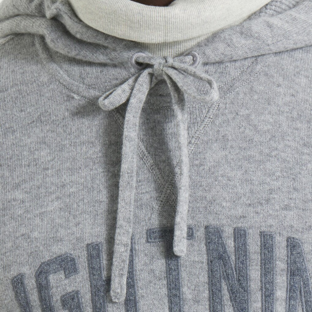 Tampa Bay Lightning Todd Snyder by Fanatics Cashmere Hooded Sweater - Athletic Heather Gray - NHL 202846117