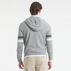New York Rangers Todd Snyder by Fanatics Cashmere Hooded Sweater - Athletic Heather Gray - NHL 202846118