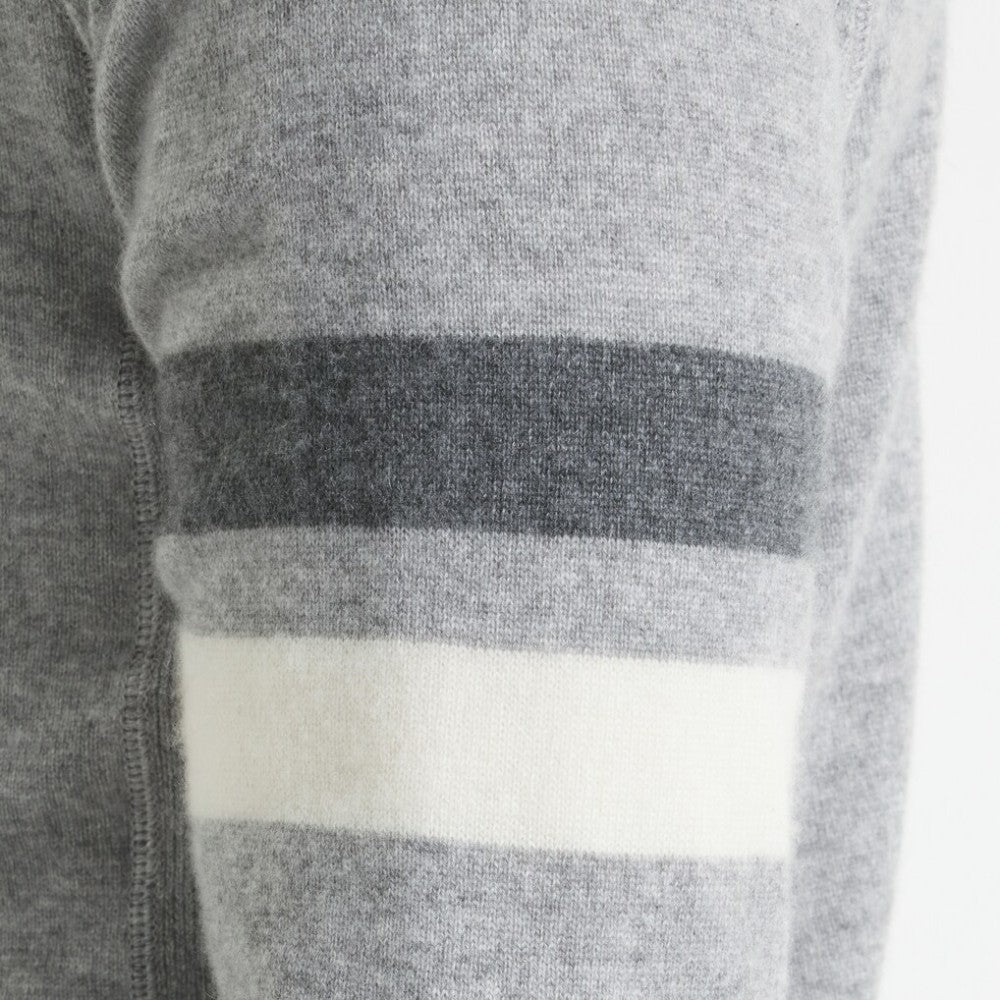New York Rangers Todd Snyder by Fanatics Cashmere Hooded Sweater - Athletic Heather Gray - NHL 202846118