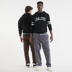 Vancouver Canucks Todd Snyder by Fanatics Cashmere Hooded Sweater - Black - NHL 202846120