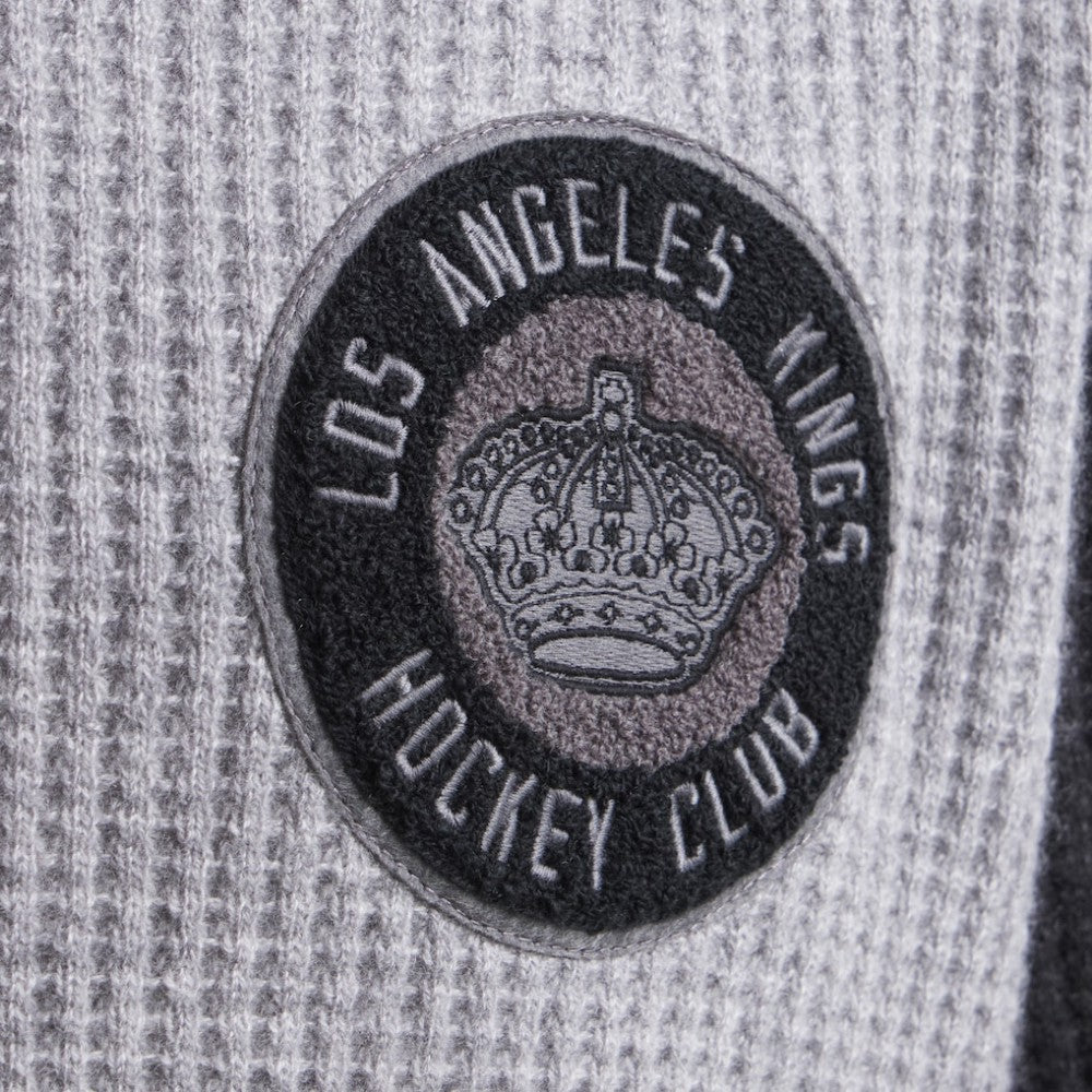 Los Angeles Kings Todd Snyder by Fanatics Cashmere Rugby Sweater - Athletic Heather Gray - NHL 202846125