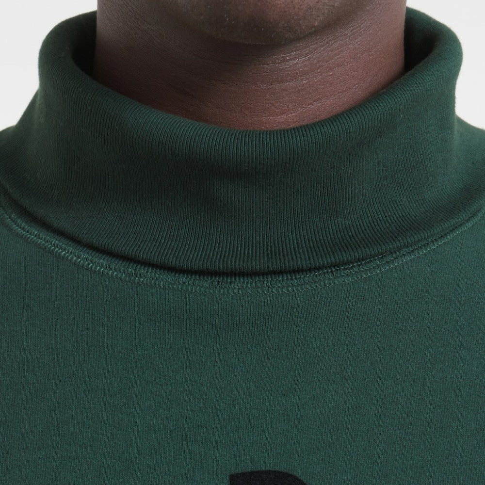 Vancouver Canucks Todd Snyder by Fanatics Relaxed Canadian Fleece Turtleneck - Dark Green - NHL 202846136