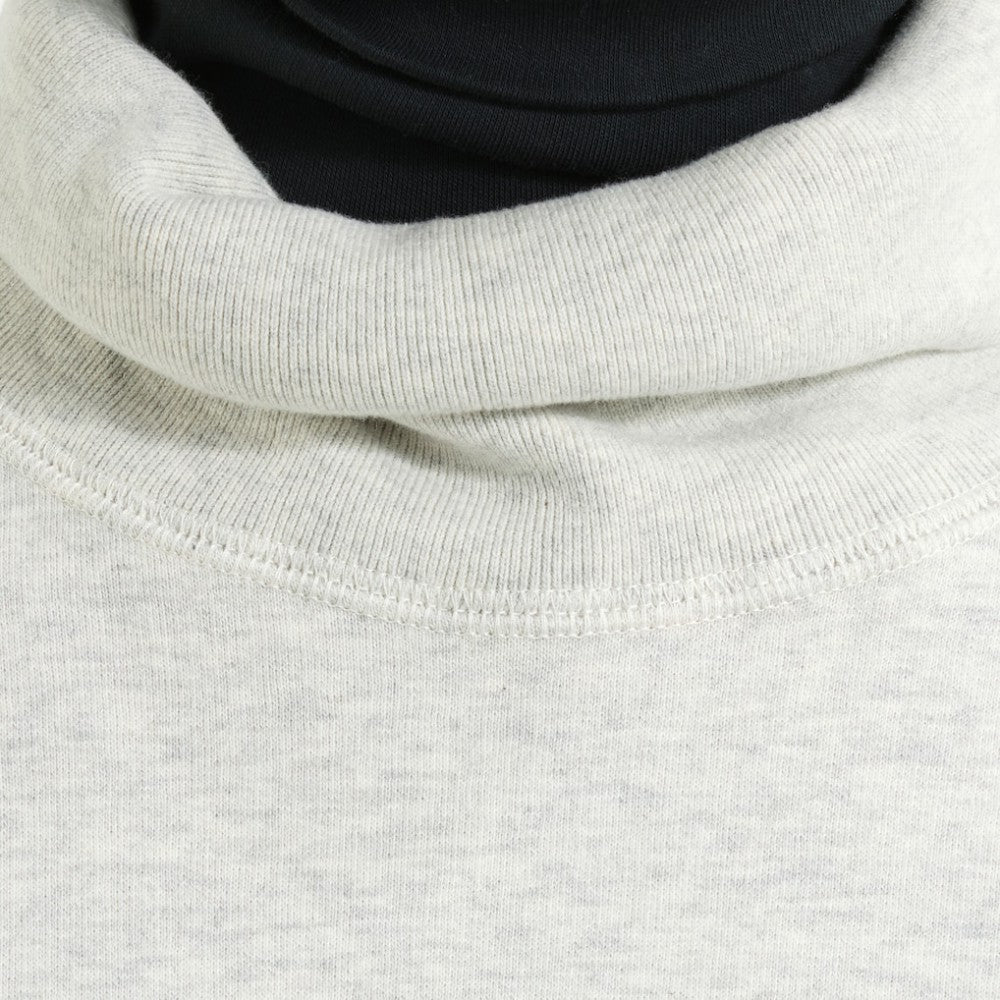 New York Rangers Todd Snyder by Fanatics Relaxed Canadian Fleece Turtleneck - Heather Gray - NHL 202846137