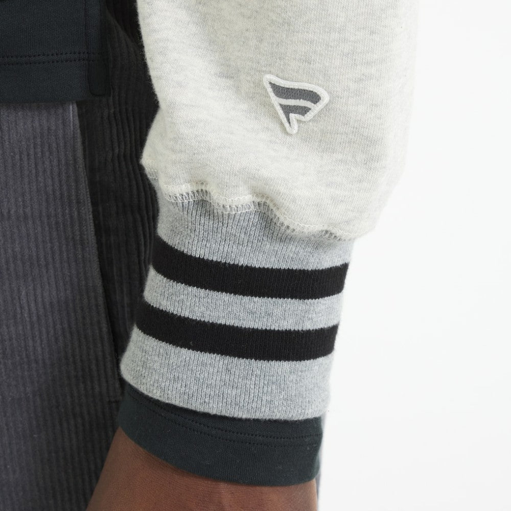 New York Rangers Todd Snyder by Fanatics Relaxed Canadian Fleece Turtleneck - Heather Gray - NHL 202846137