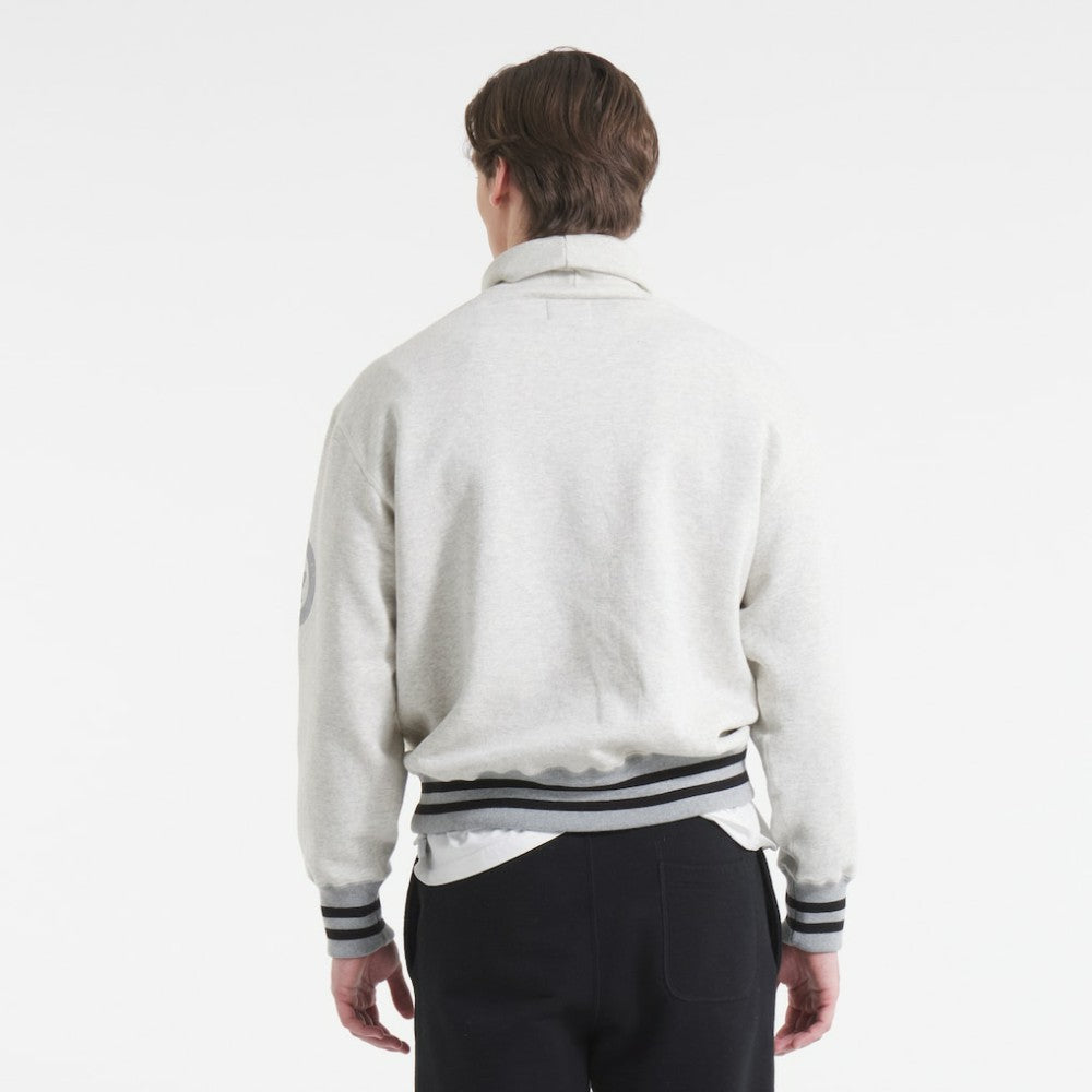 Toronto Maple Leafs Todd Snyder by Fanatics Relaxed Canadian Fleece Turtleneck - Heather Gray - NHL 202846139