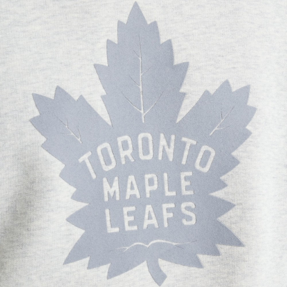 Toronto Maple Leafs Todd Snyder by Fanatics Relaxed Canadian Fleece Turtleneck - Heather Gray - NHL 202846139