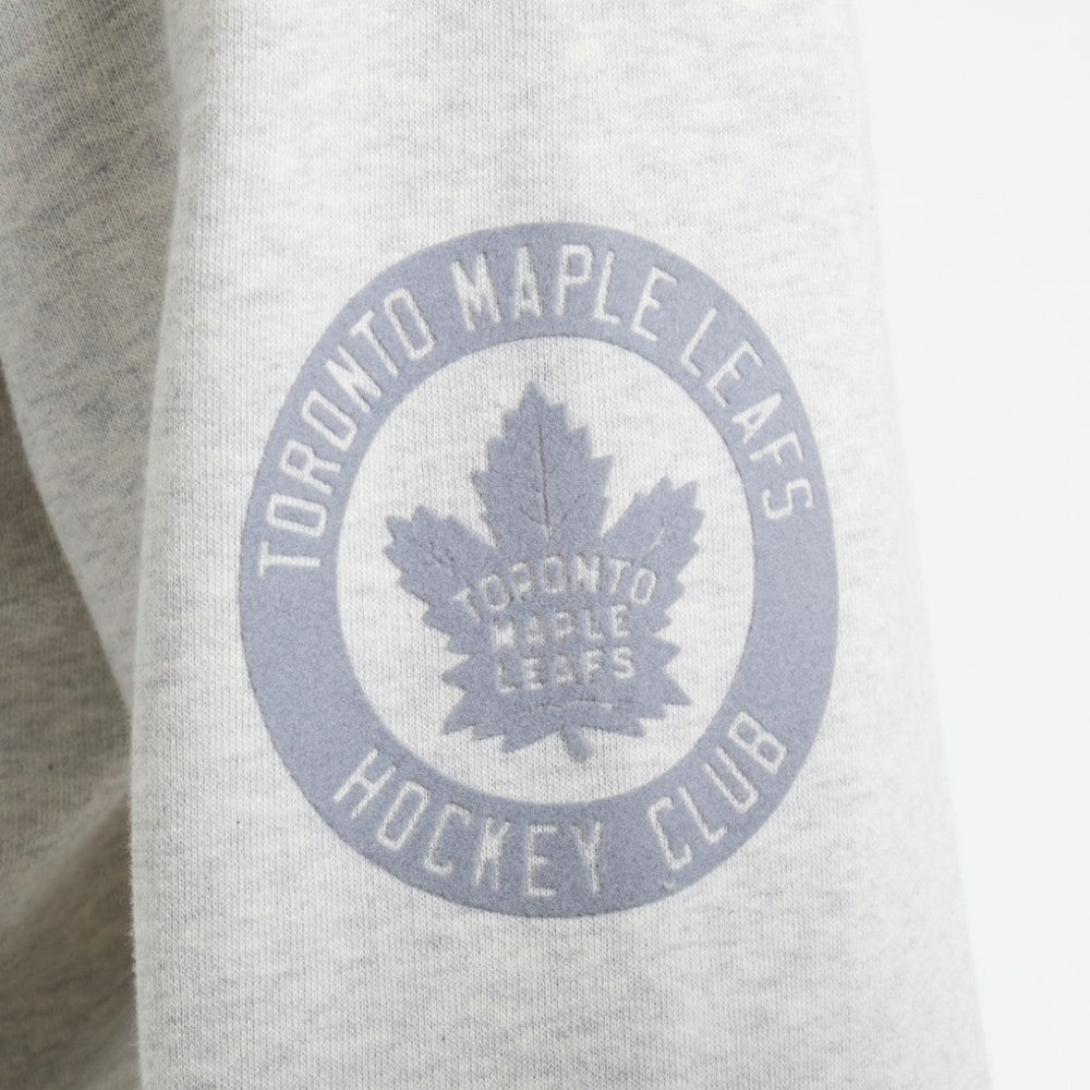 Toronto Maple Leafs Todd Snyder by Fanatics Relaxed Canadian Fleece Turtleneck - Heather Gray - NHL 202846139