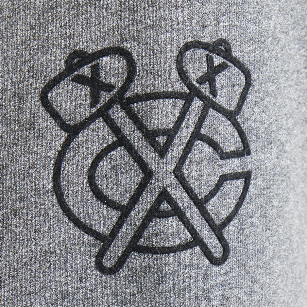Chicago Blackhawks Todd Snyder by Fanatics Relaxed Canadian Fleece Turtleneck - Dark Heather Gray - NHL 202846140