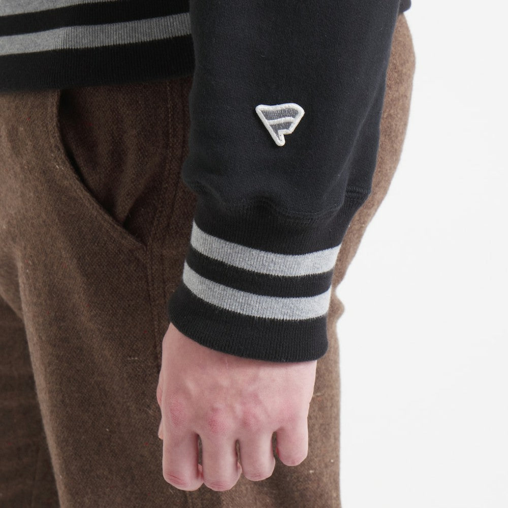 Montreal Canadiens Todd Snyder by Fanatics Relaxed Canadian Fleece Turtleneck - Black - NHL 202846141