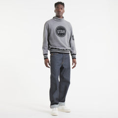 Utah Mammoth Todd Snyder by Fanatics Relaxed Canadian Fleece Turtleneck - Dark Heather Gray - NHL 202846143