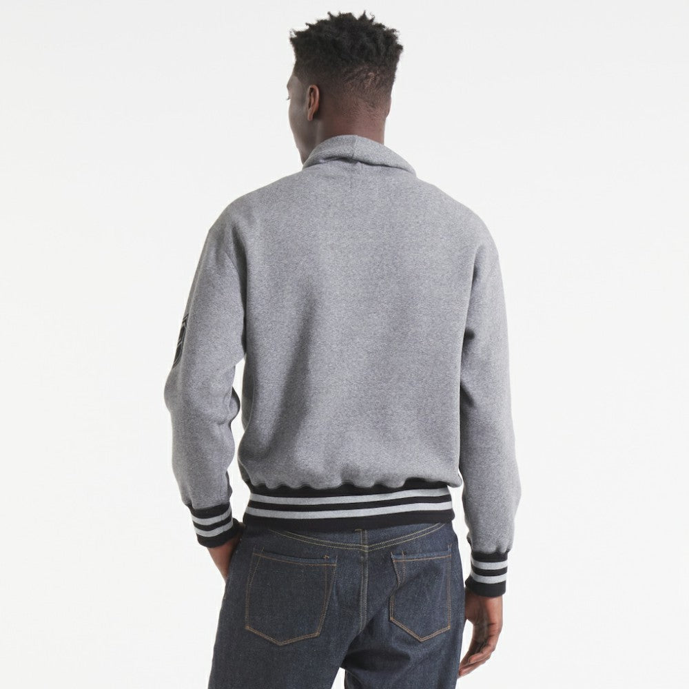 Utah Mammoth Todd Snyder by Fanatics Relaxed Canadian Fleece Turtleneck - Dark Heather Gray - NHL 202846143